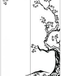Пескоструйный рисунок Дерево 301